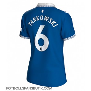 Everton James Tarkowski #6 Replika Hemmatröja Damer 2023-24 Kortärmad